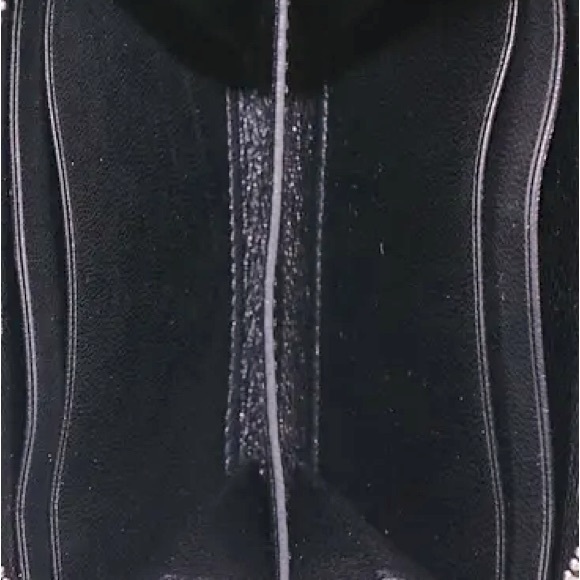 💯 Givenchy Black Lambskin Leather Shark Tooth Coin Purse Wallet - Unisex - Picture 5 of 10